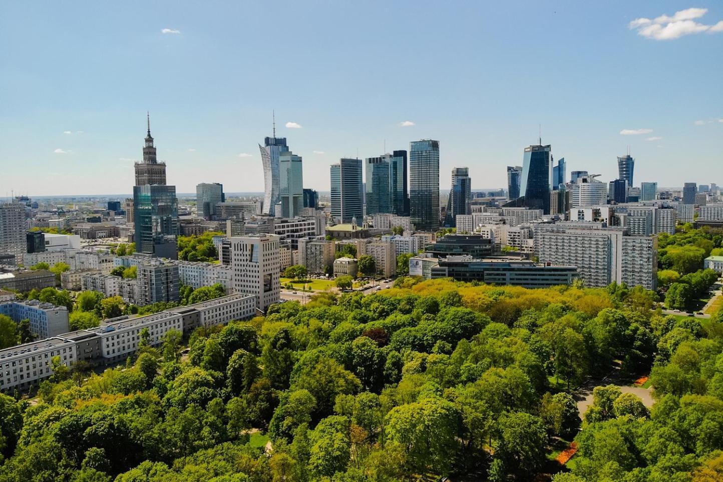 Superapart Marszalkowska 111A Warsaw Luaran gambar